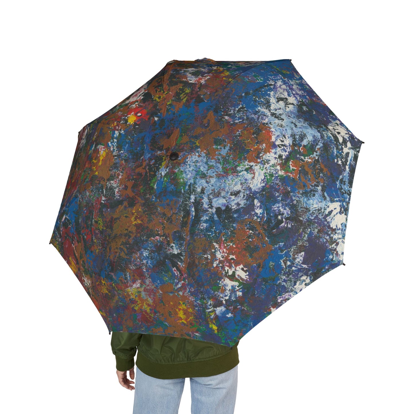 Distance Semi-Automatic Foldable Umbrella