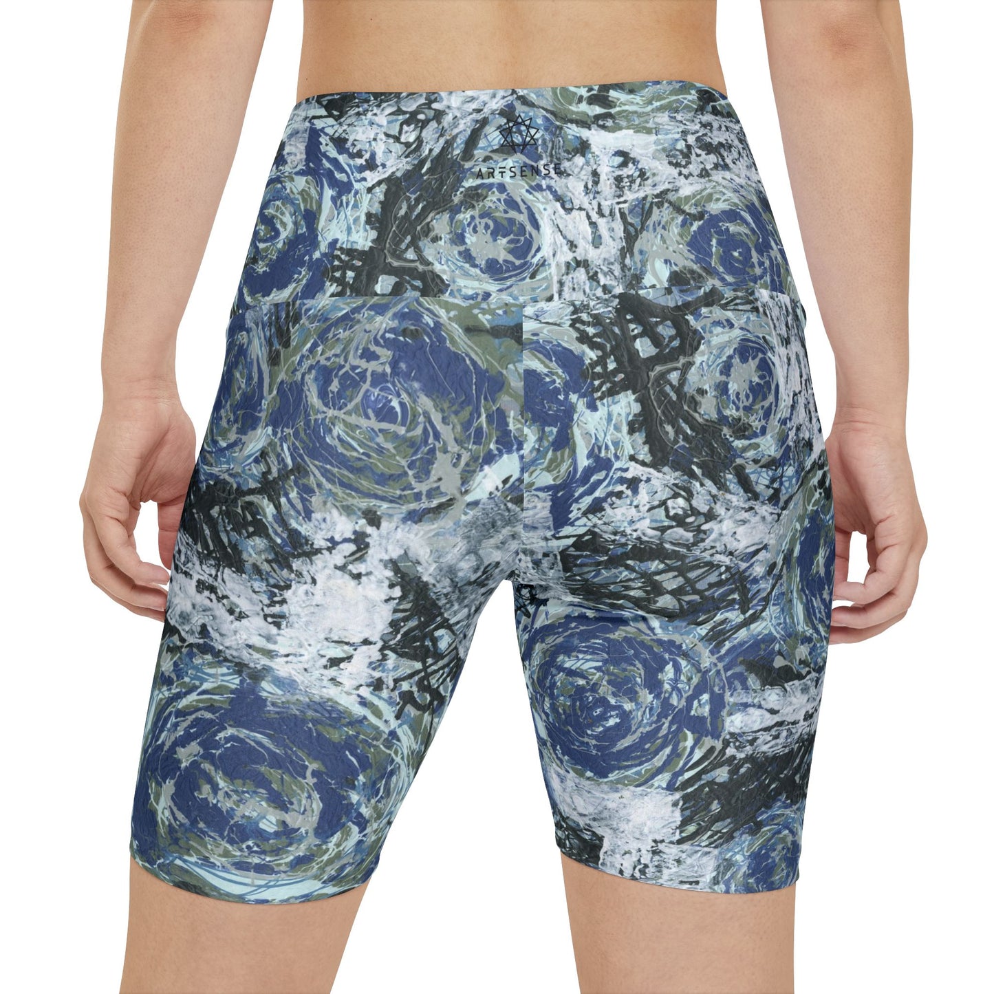 Blue Roses Women's Workout Shorts