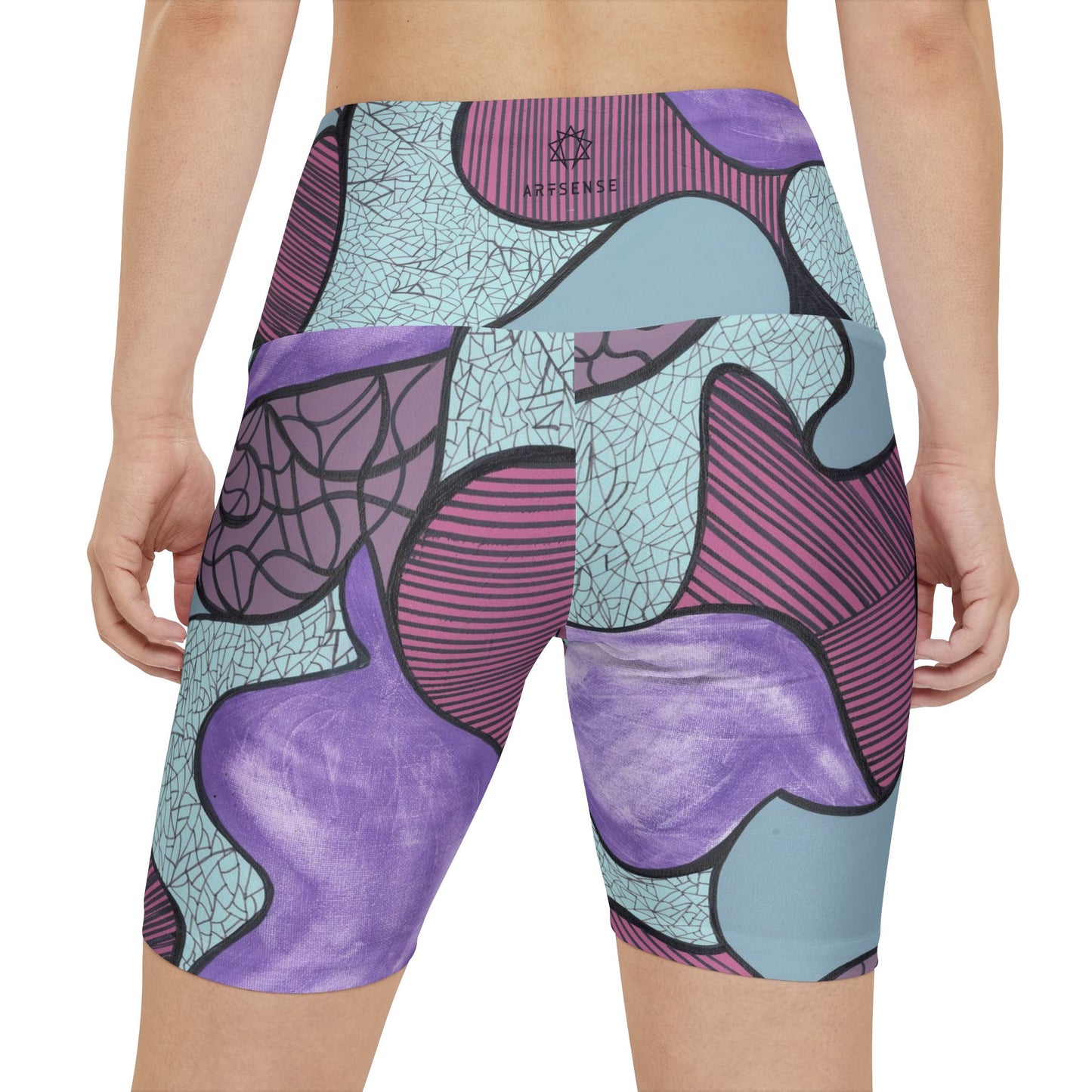 Coded Connections Women's Workout Shorts