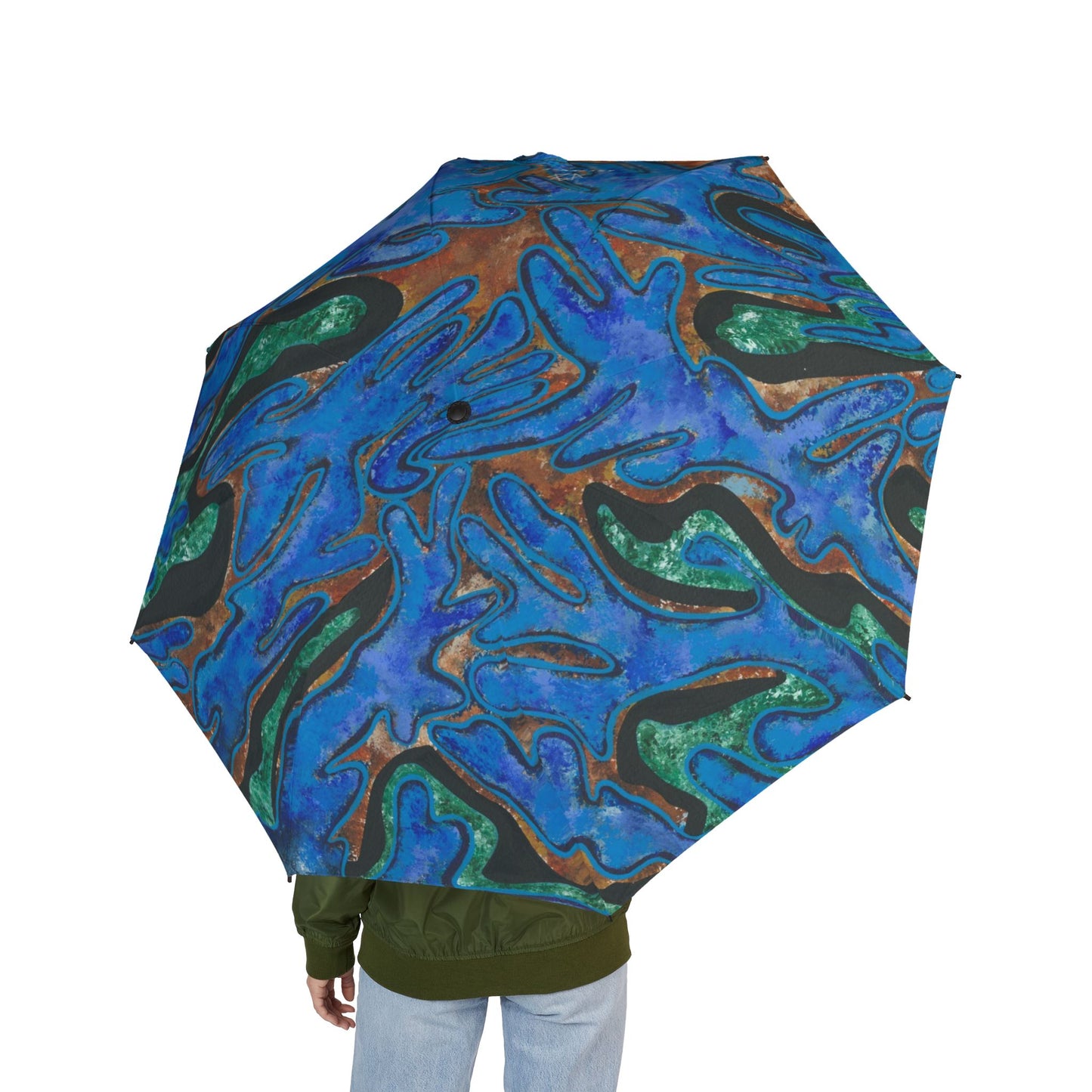 Oak’s Confession Semi-Automatic Foldable Umbrella