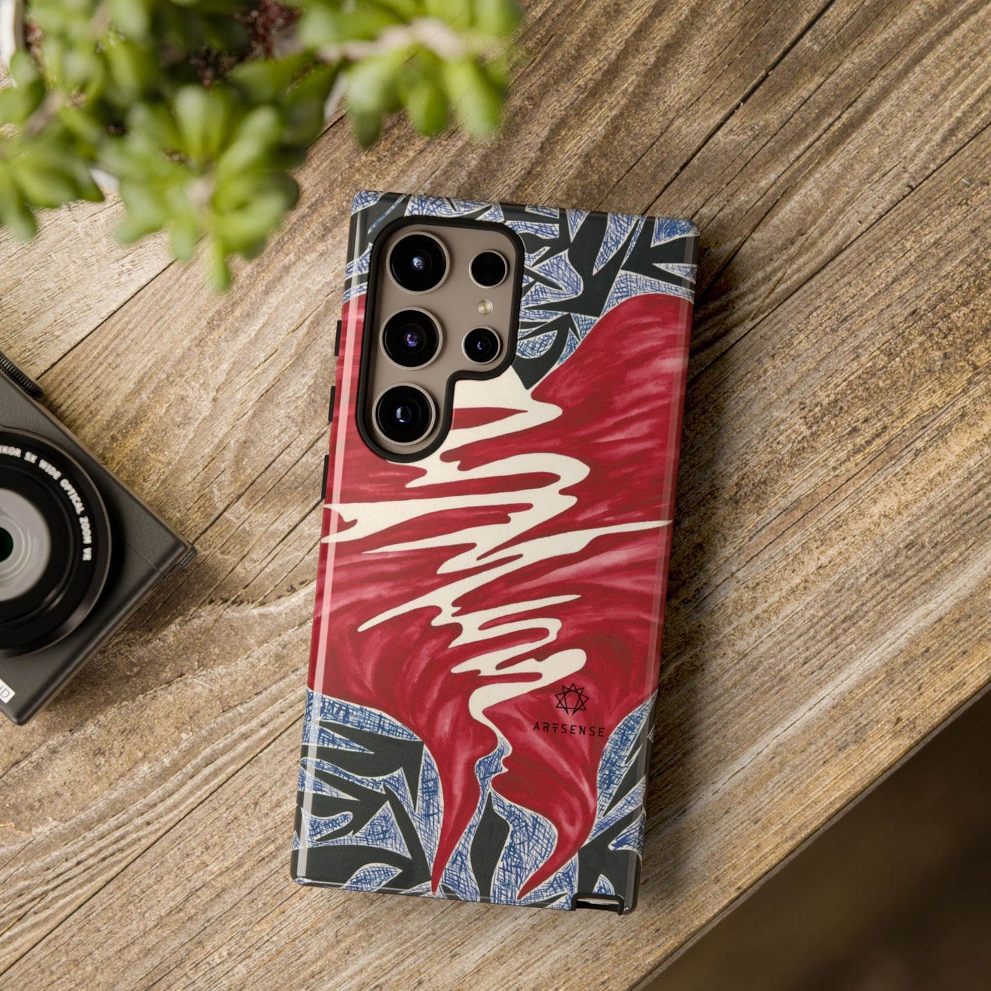 Stretched Heart Phone Case