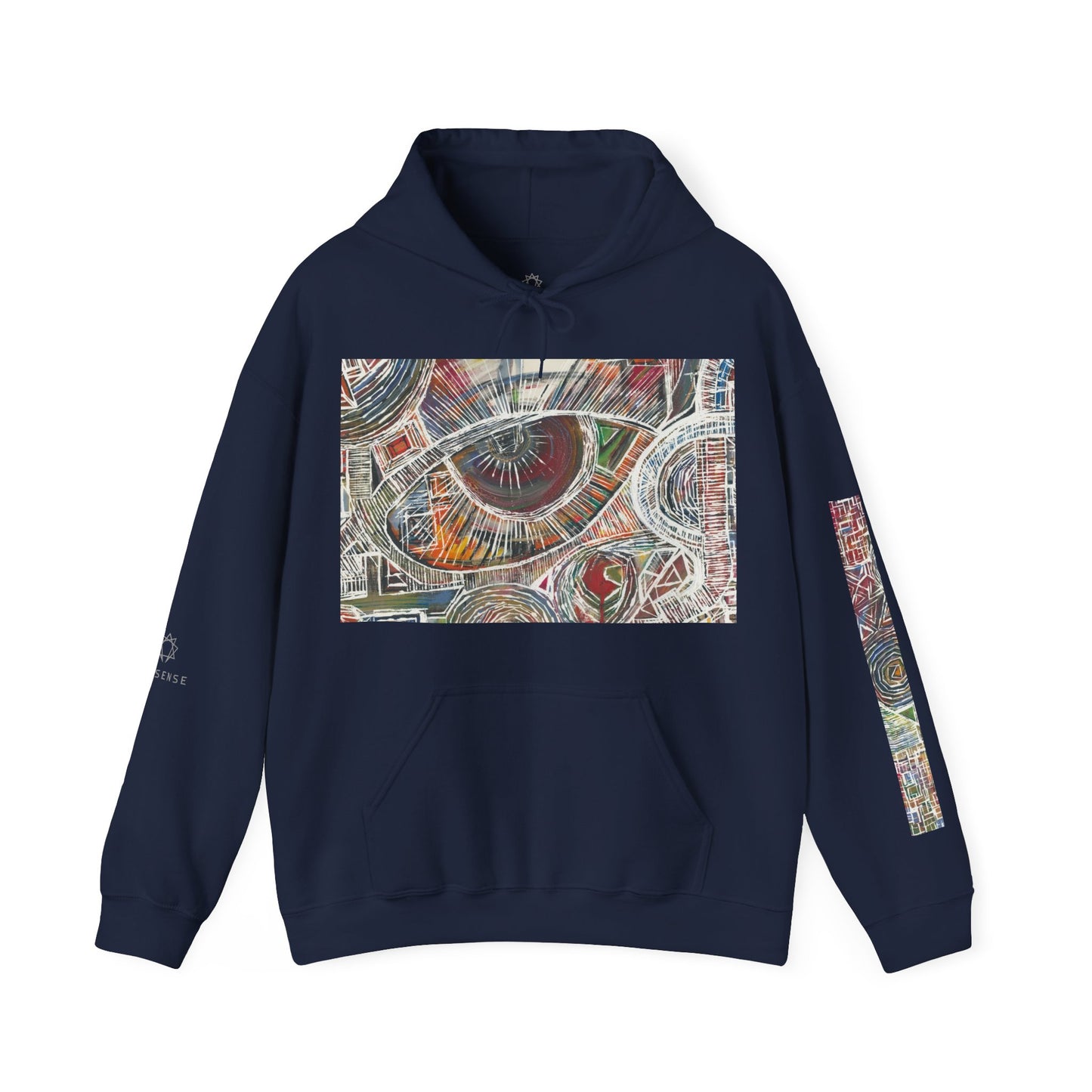 Stitched Muse Unisex Hooded Sweatshirt