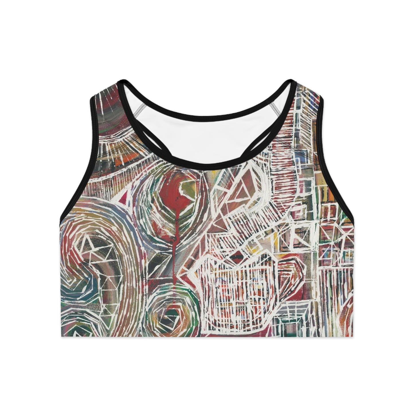 Stitched Muse Woman's Sports Bra