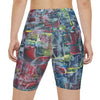 Traces of Presence Women's Workout Shorts