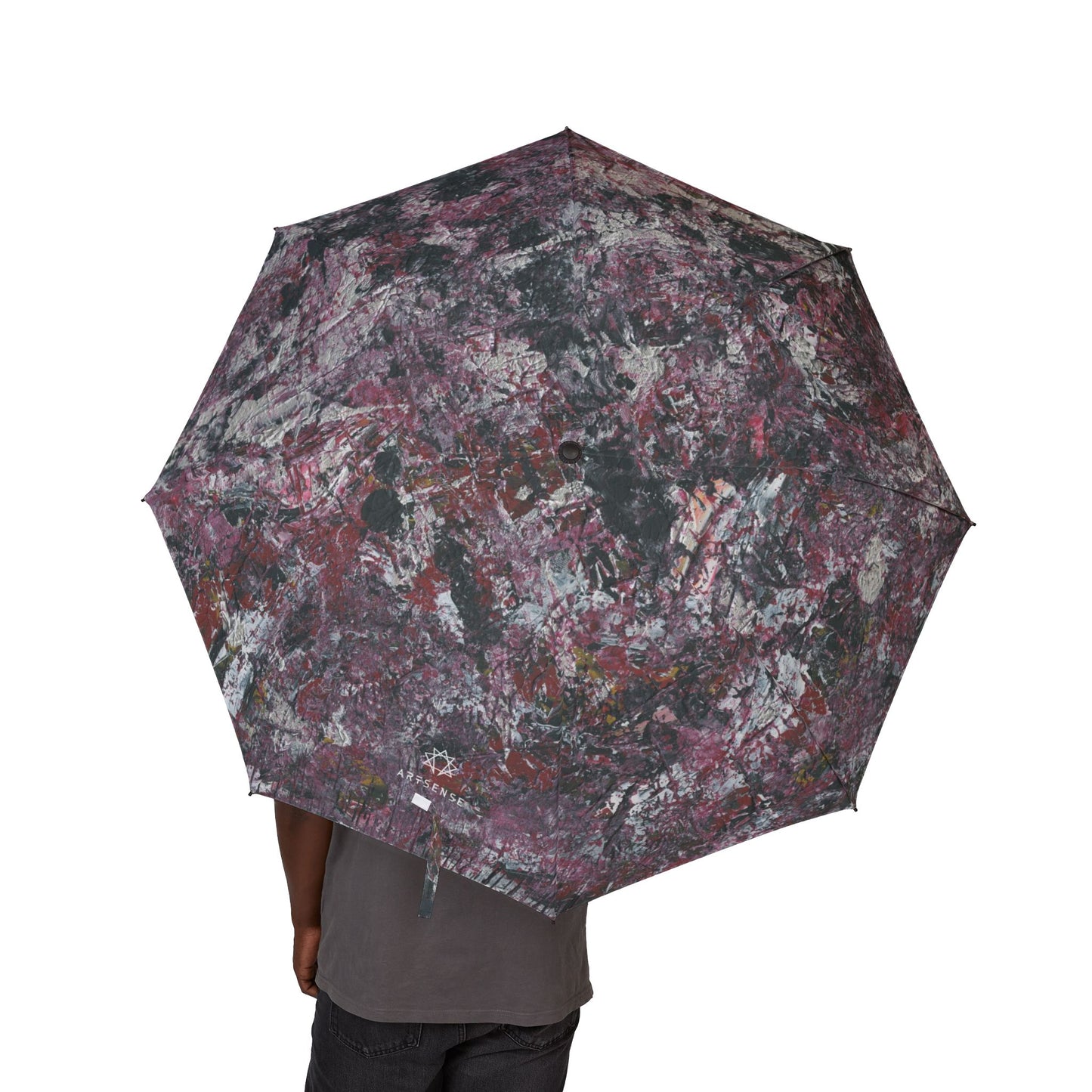 Stillness of Motion Semi-Automatic Foldable Umbrella