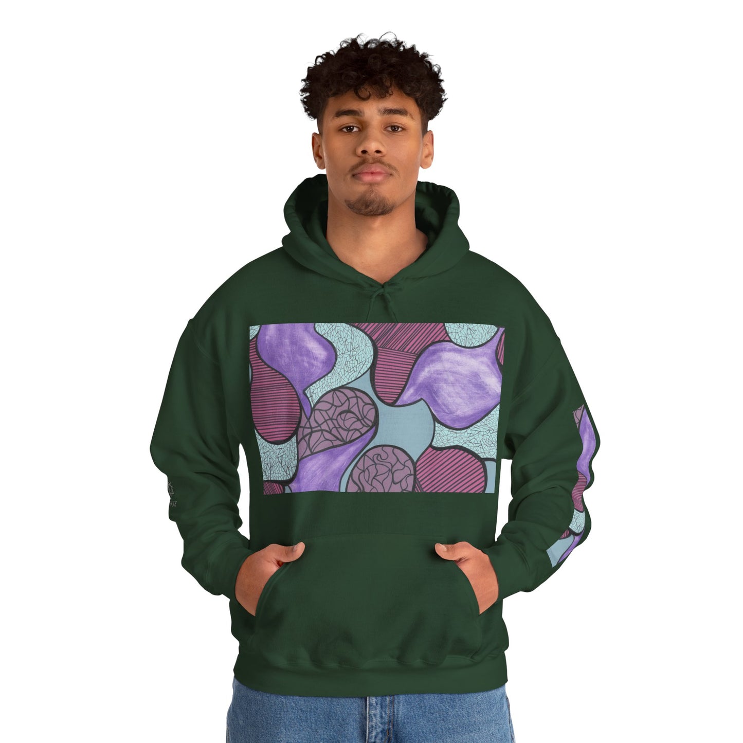 Coded Connections Unisex Hooded Sweatshirt