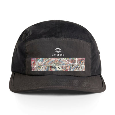 Stitched Muse Two-Tone Nylon Cap