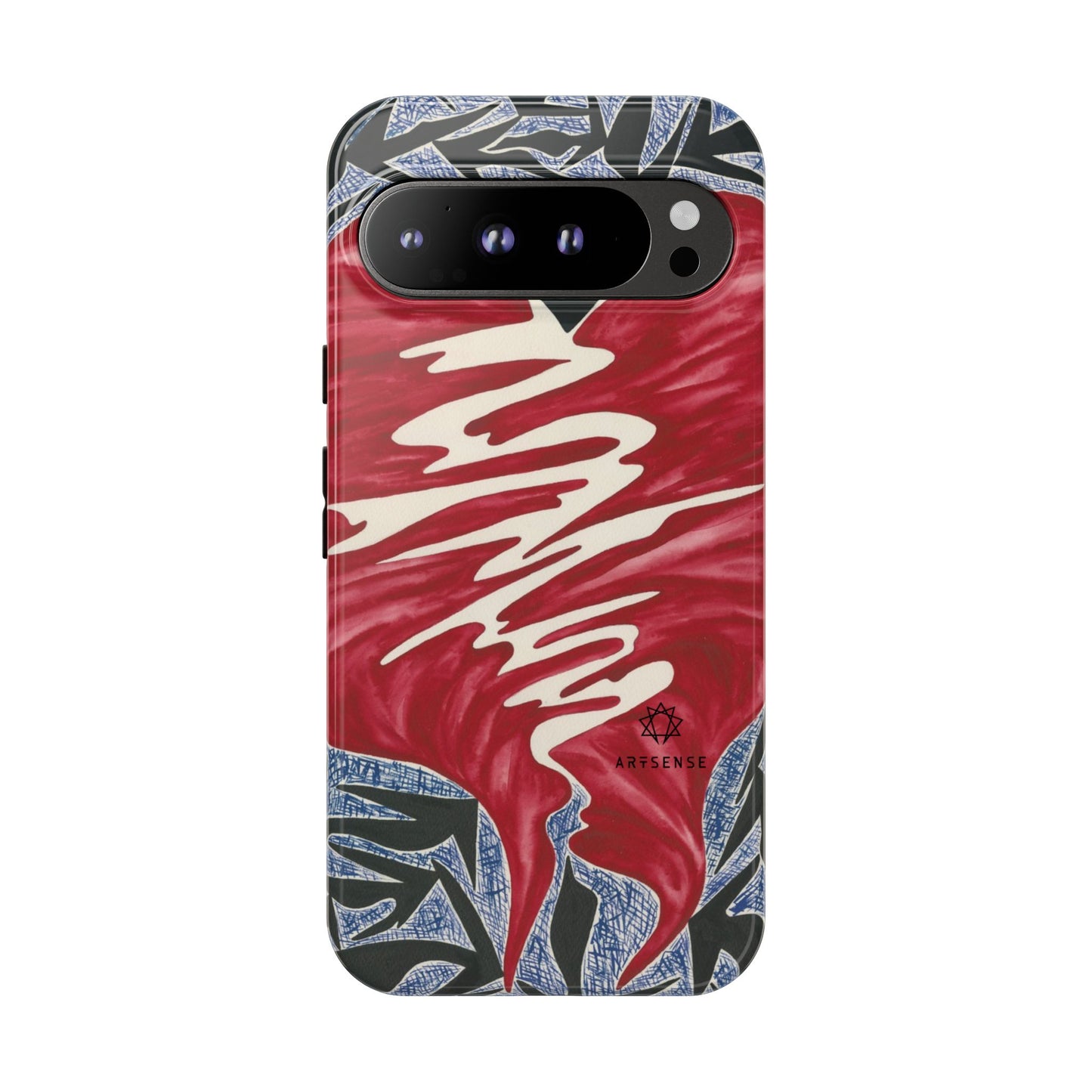 Stretched Heart Phone Case