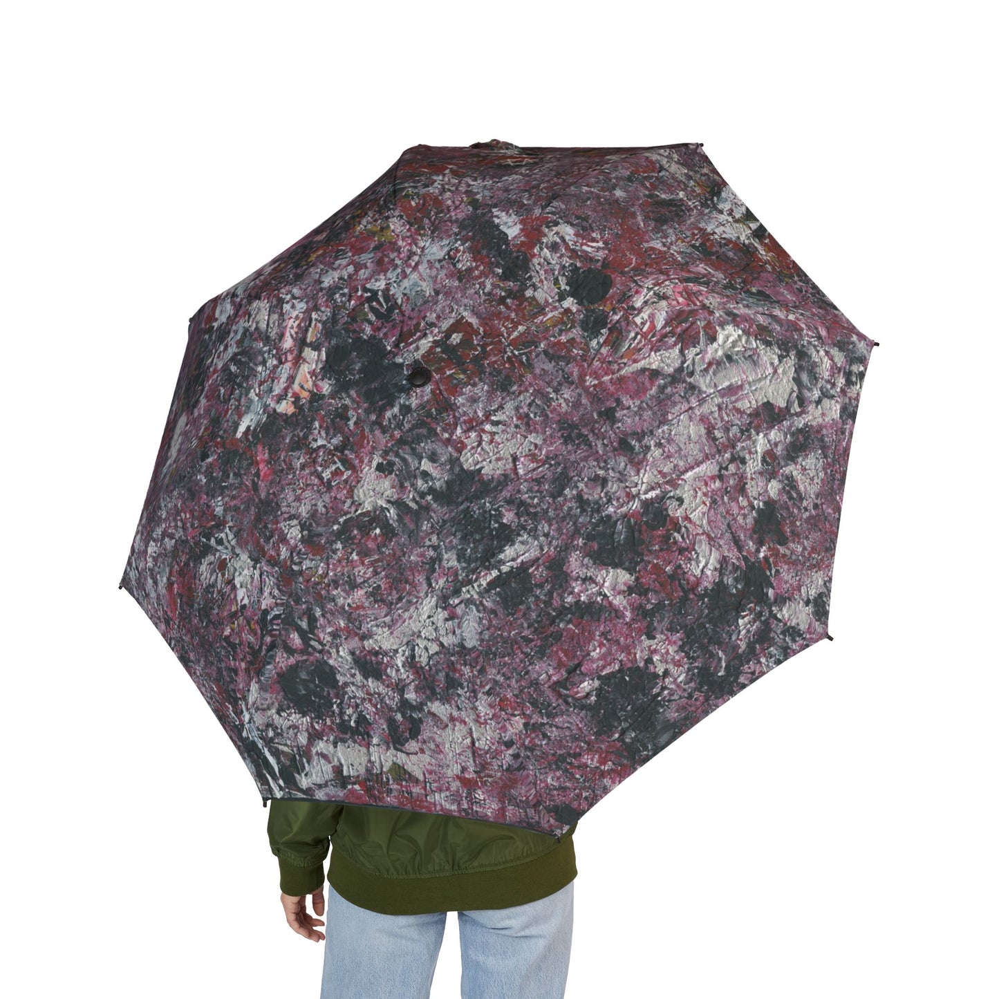 Stillness of Motion Semi-Automatic Foldable Umbrella