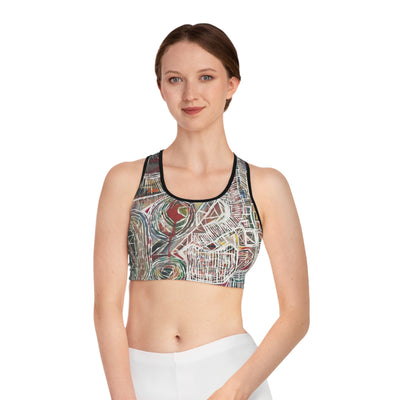 Stitched Muse Woman's Sports Bra