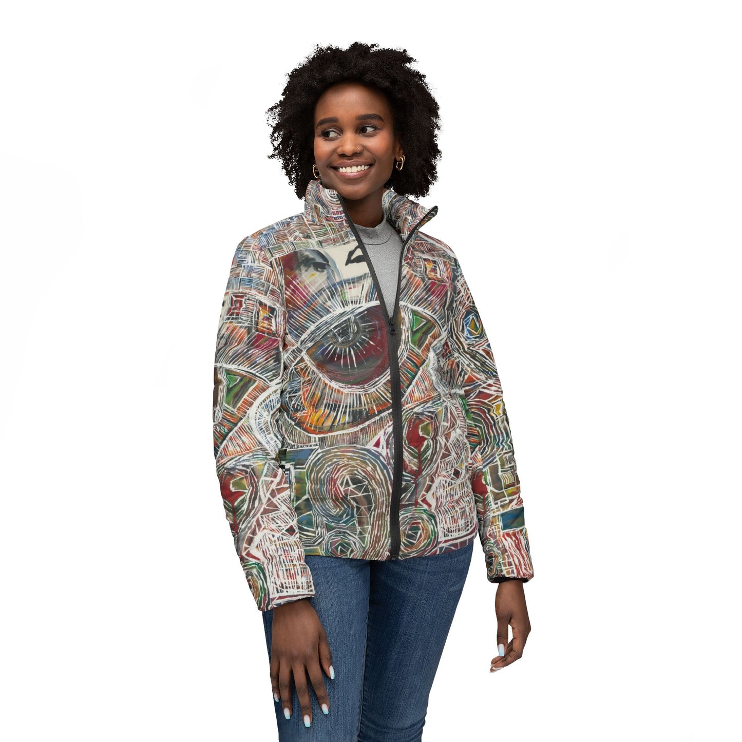 Stitched Muse Women’s Puffer Jacket