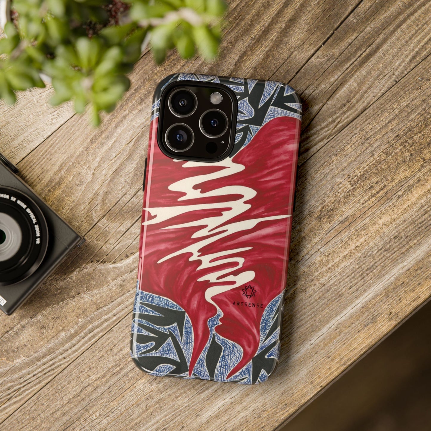 Stretched Heart Phone Case