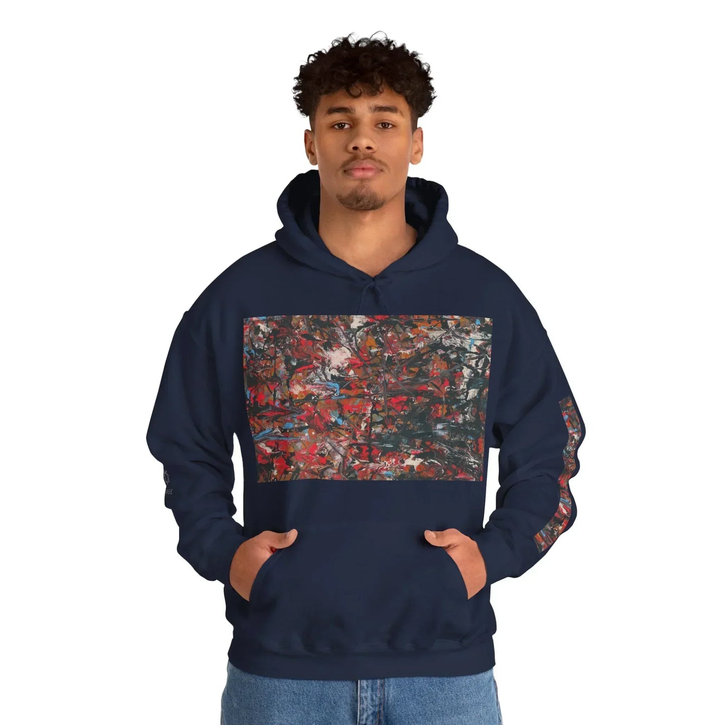 Shattered Horizon Unisex Hooded Sweatshirt