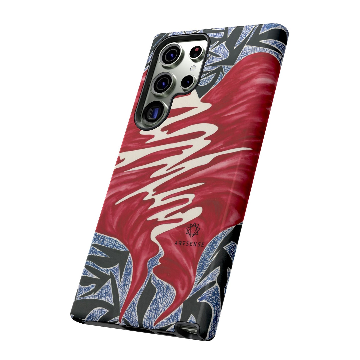 Stretched Heart Phone Case