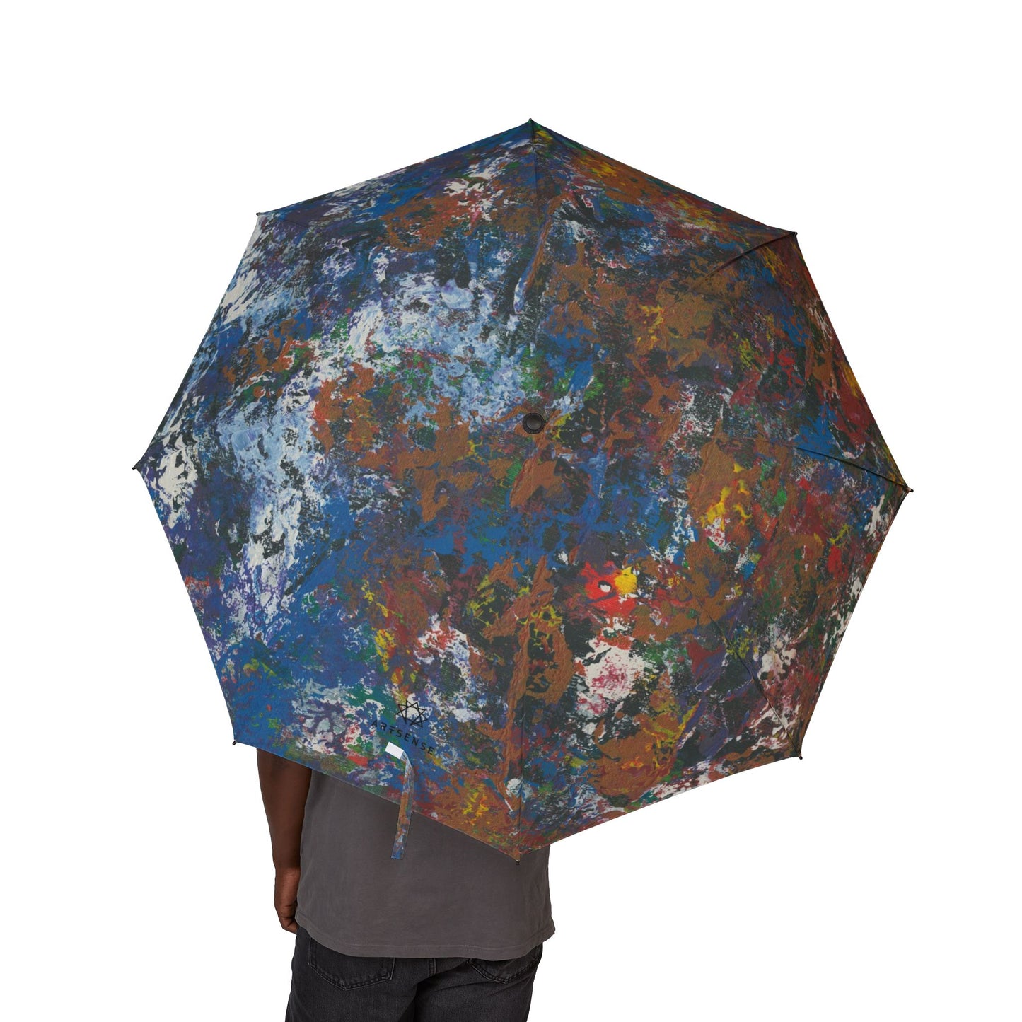Distance Semi-Automatic Foldable Umbrella