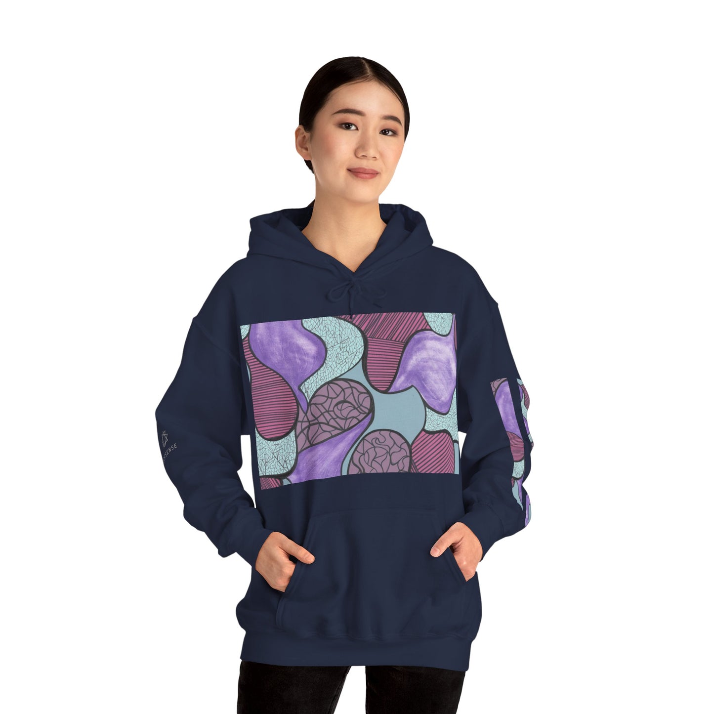 Coded Connections Unisex Hooded Sweatshirt