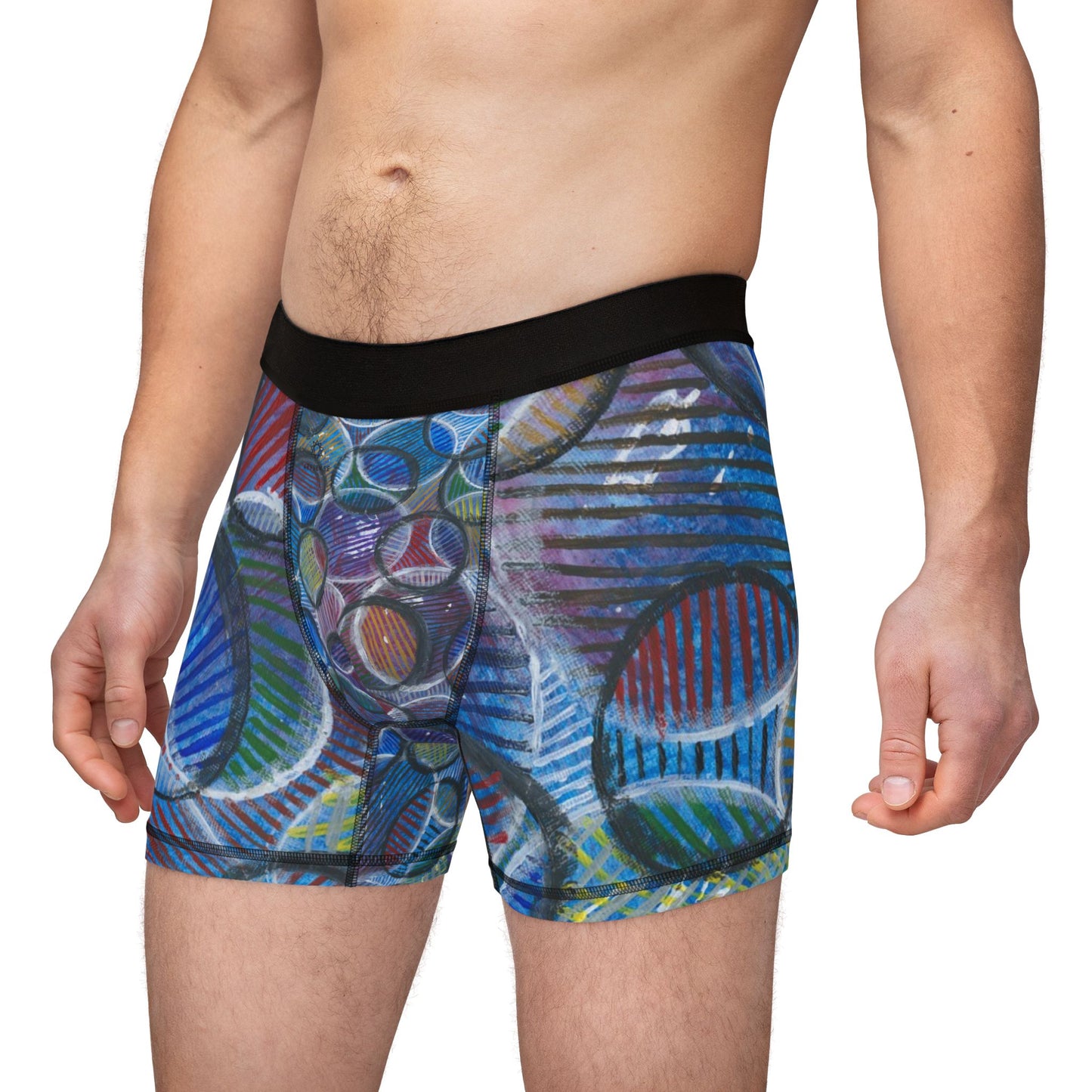 Pulsing Grid Men's Boxers