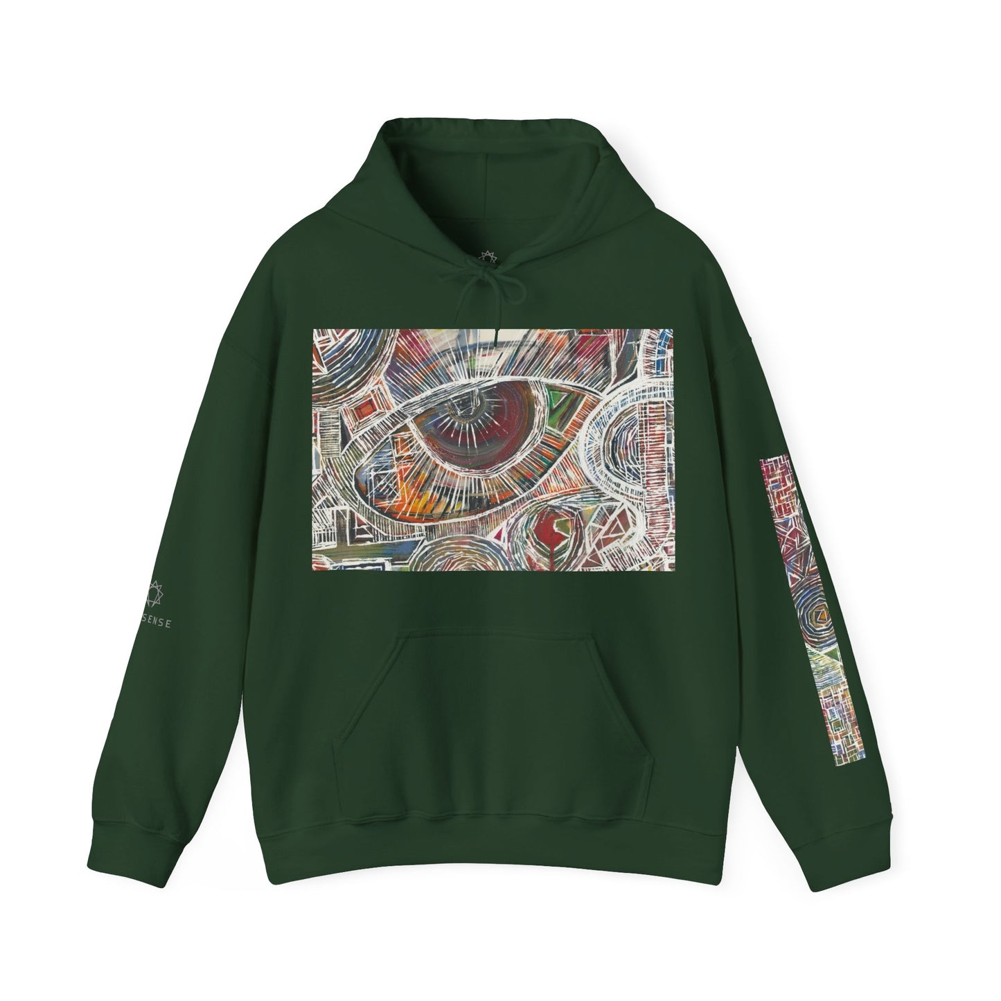Stitched Muse Unisex Hooded Sweatshirt