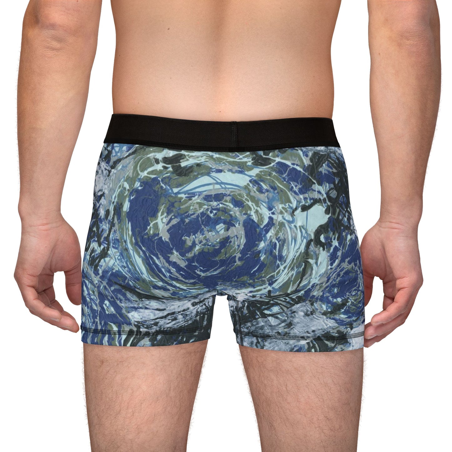 Blue roses Men's Boxers