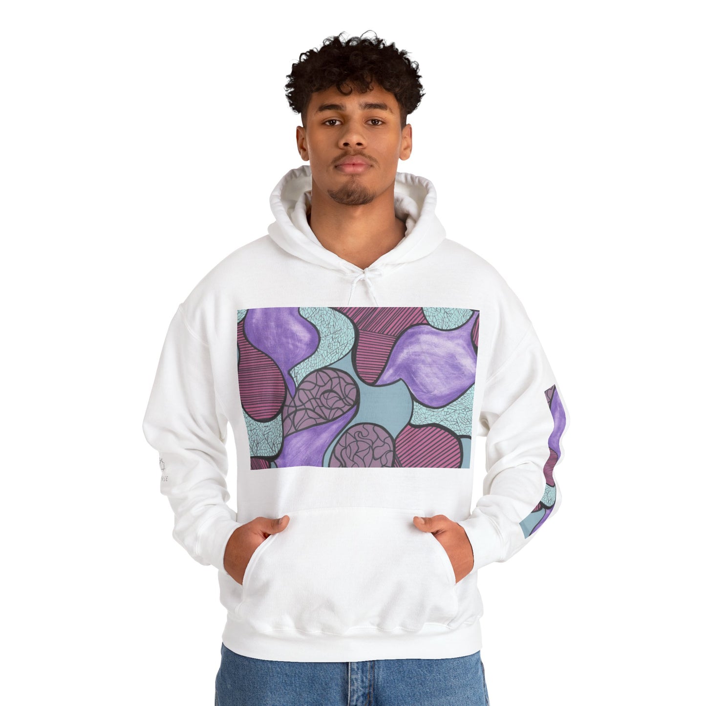 Coded Connections Unisex Hooded Sweatshirt