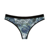 Blue roses Women's Thongs