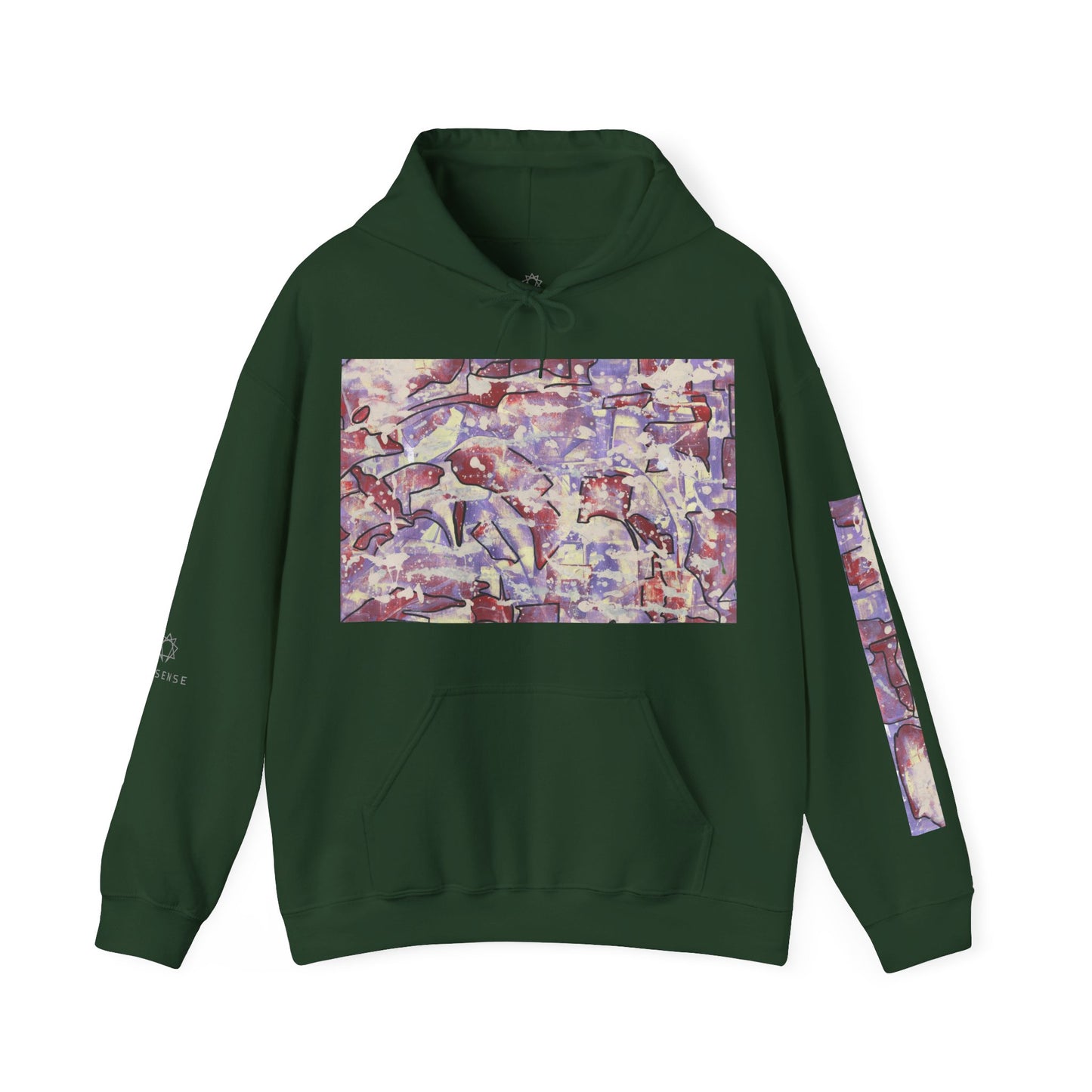 Uncharted Boundaries Unisex Hooded Sweatshirt