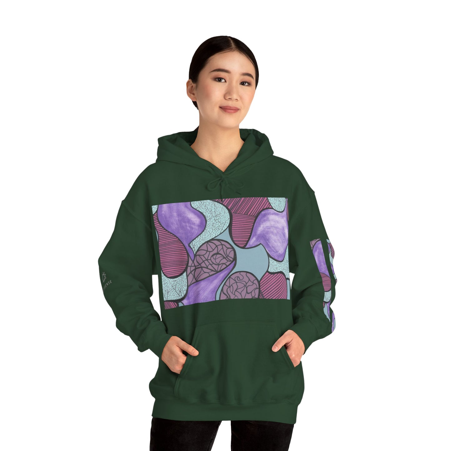 Coded Connections Unisex Hooded Sweatshirt