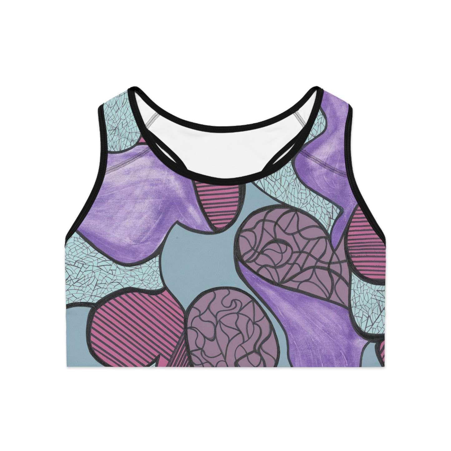 Coded Connections Woman's Sports Bra