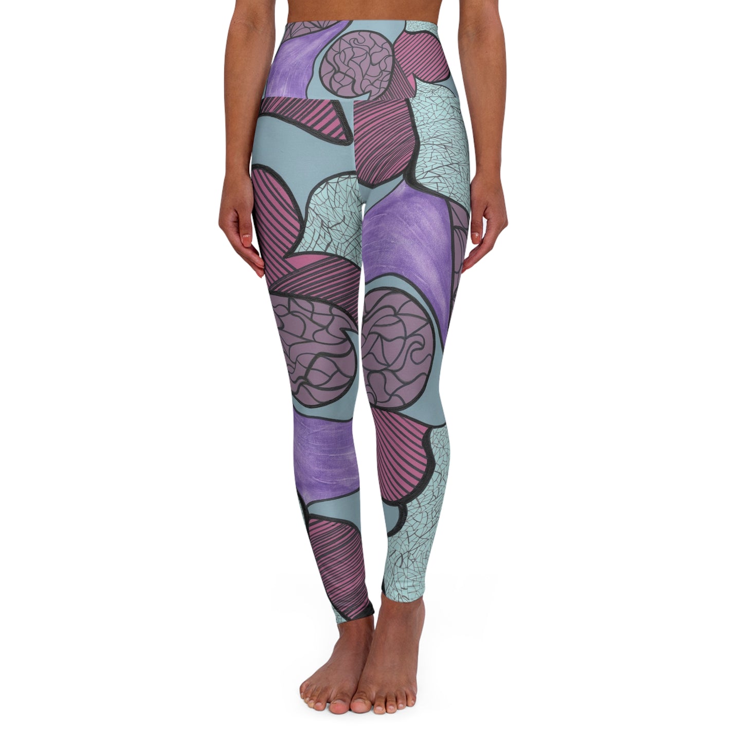 Coded Connections High-Waisted Yoga Leggings