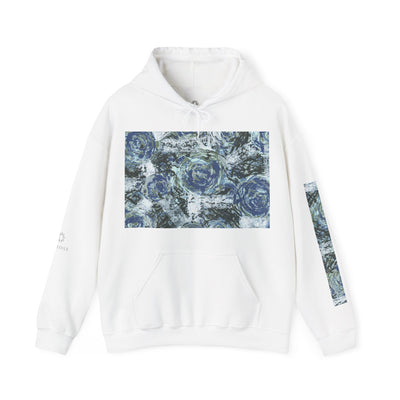 Blue Roses Unisex Hooded Sweatshirt