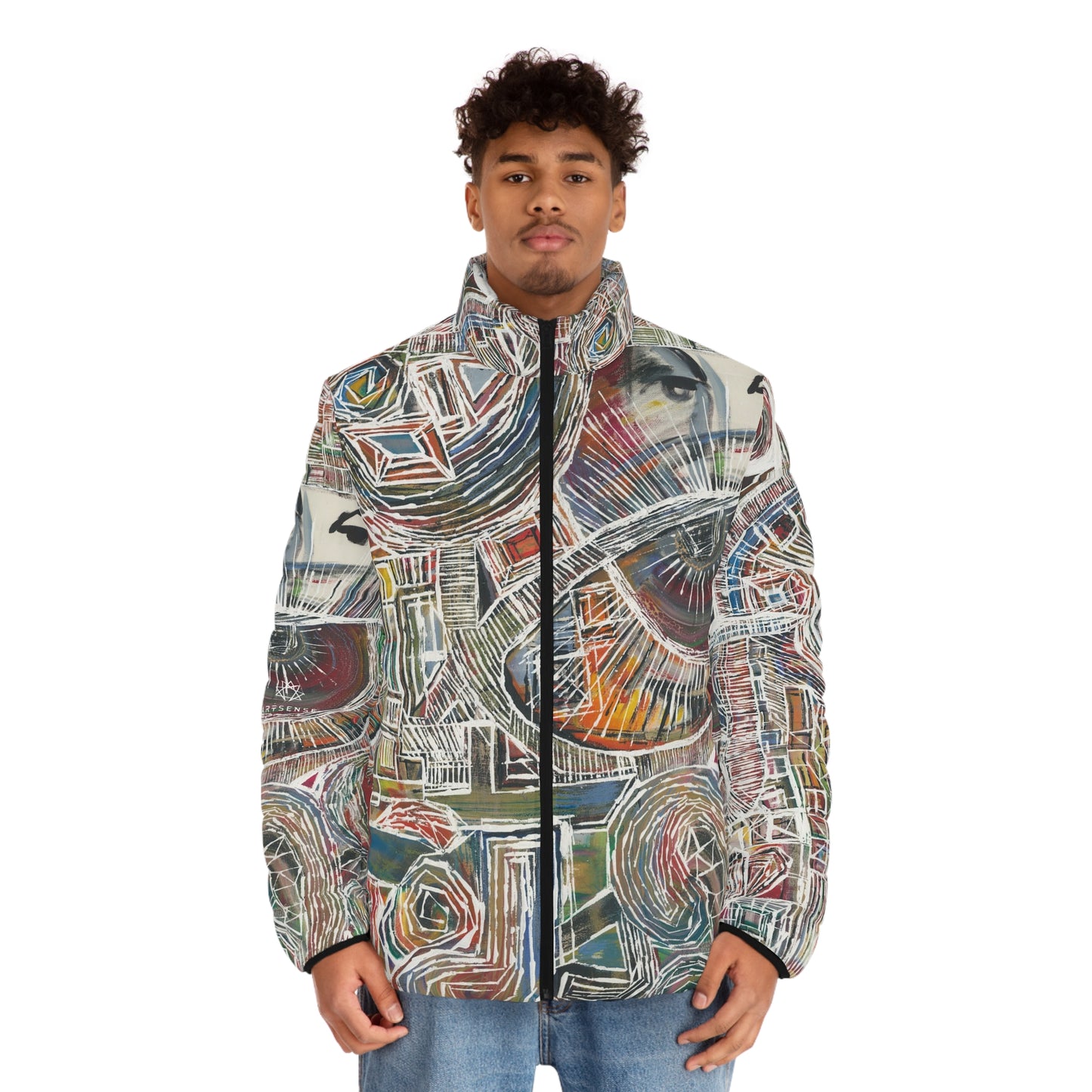 Stitched Muse Men's Puffer Jacket