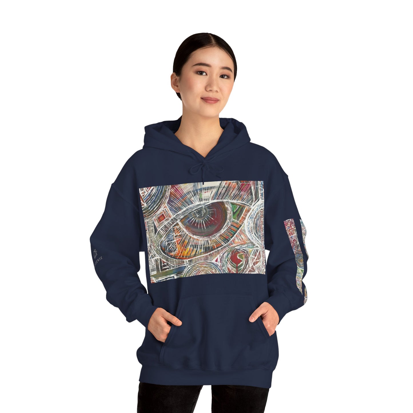 Stitched Muse Unisex Hooded Sweatshirt