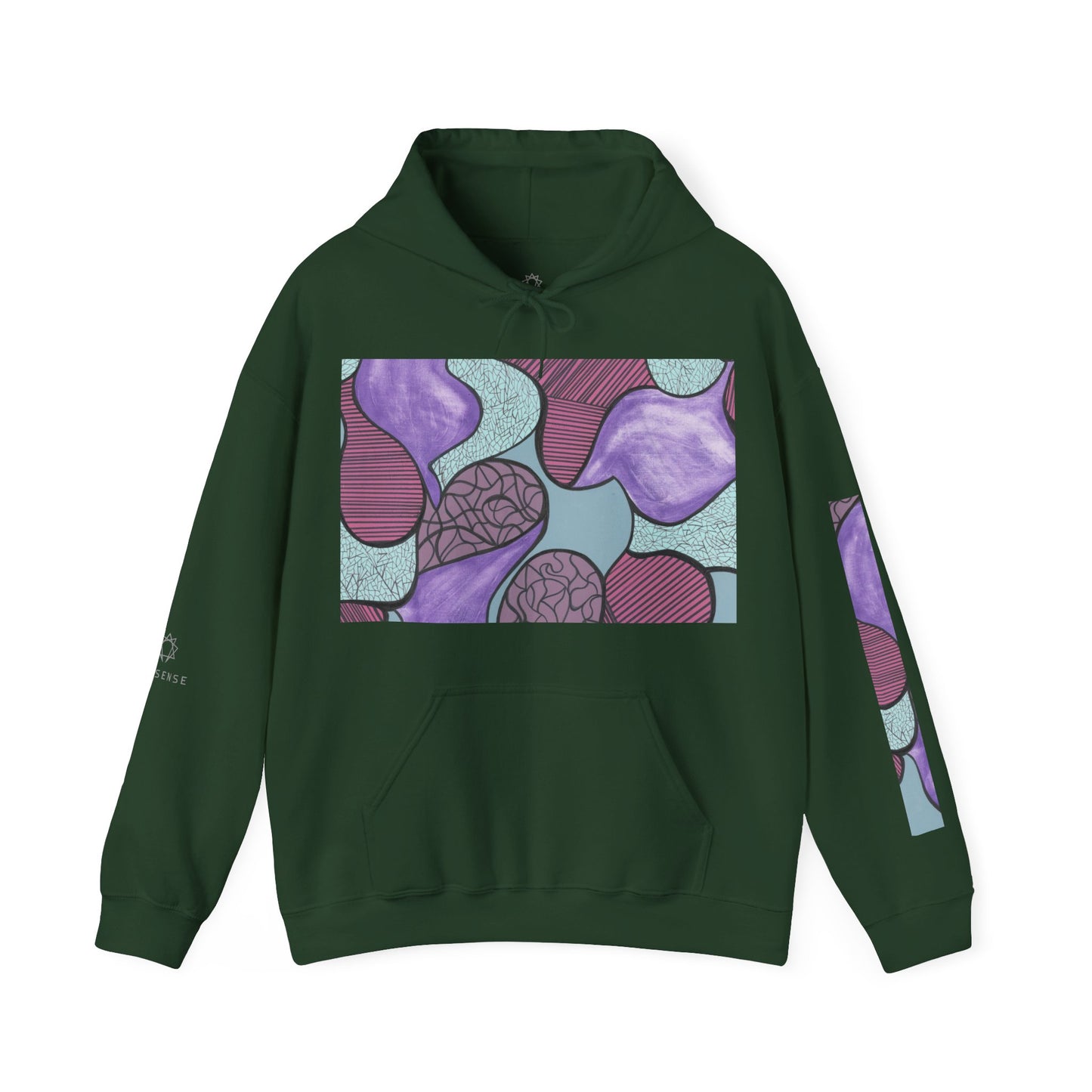 Coded Connections Unisex Hooded Sweatshirt